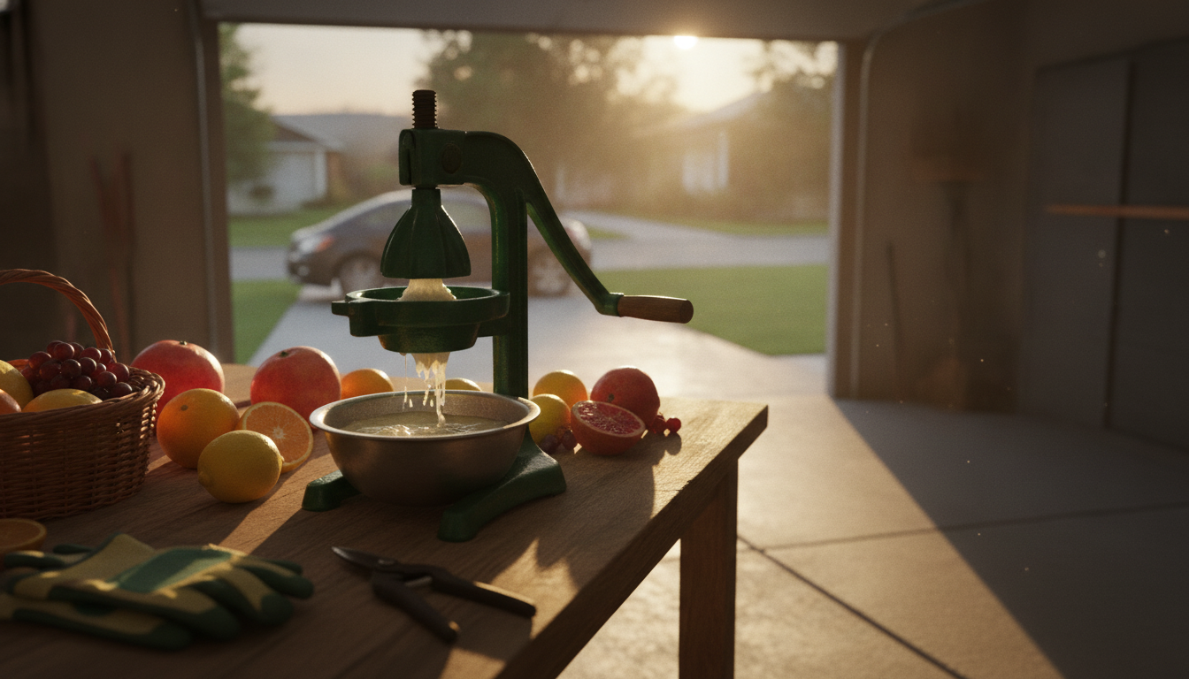 Cast-Iron Hand Juicer: Best Fruits to Press